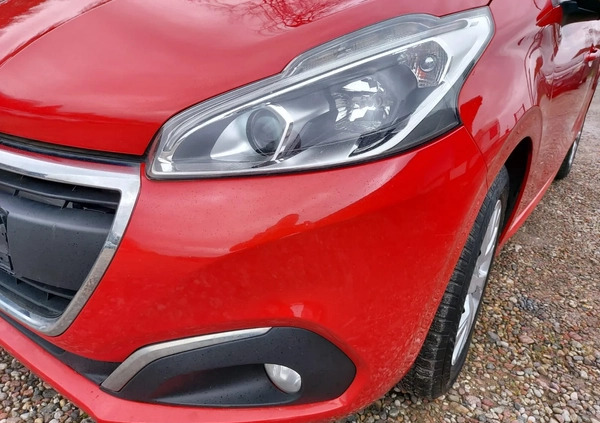 Peugeot 208 cena 27900 przebieg: 172044, rok produkcji 2016 z Wieluń małe 277
